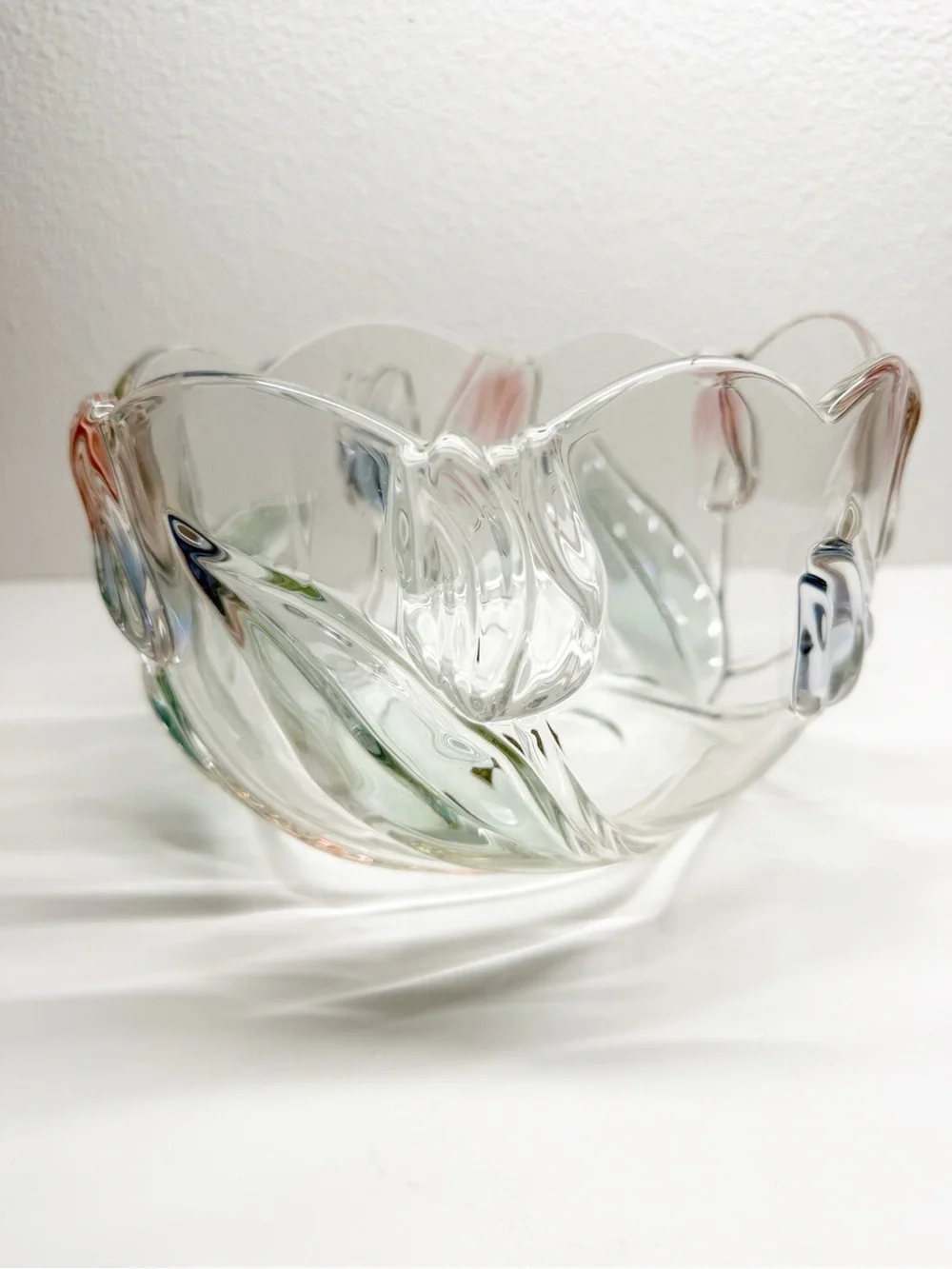 NEW Mikasa Tivoli 8” Textured Tulip Serving Bowl